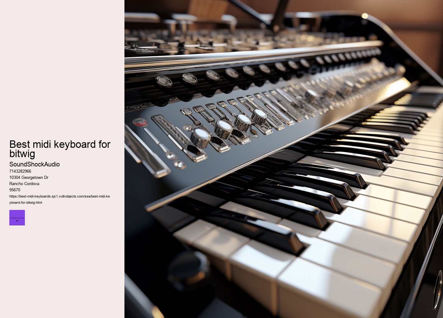 best midi keyboard for organ