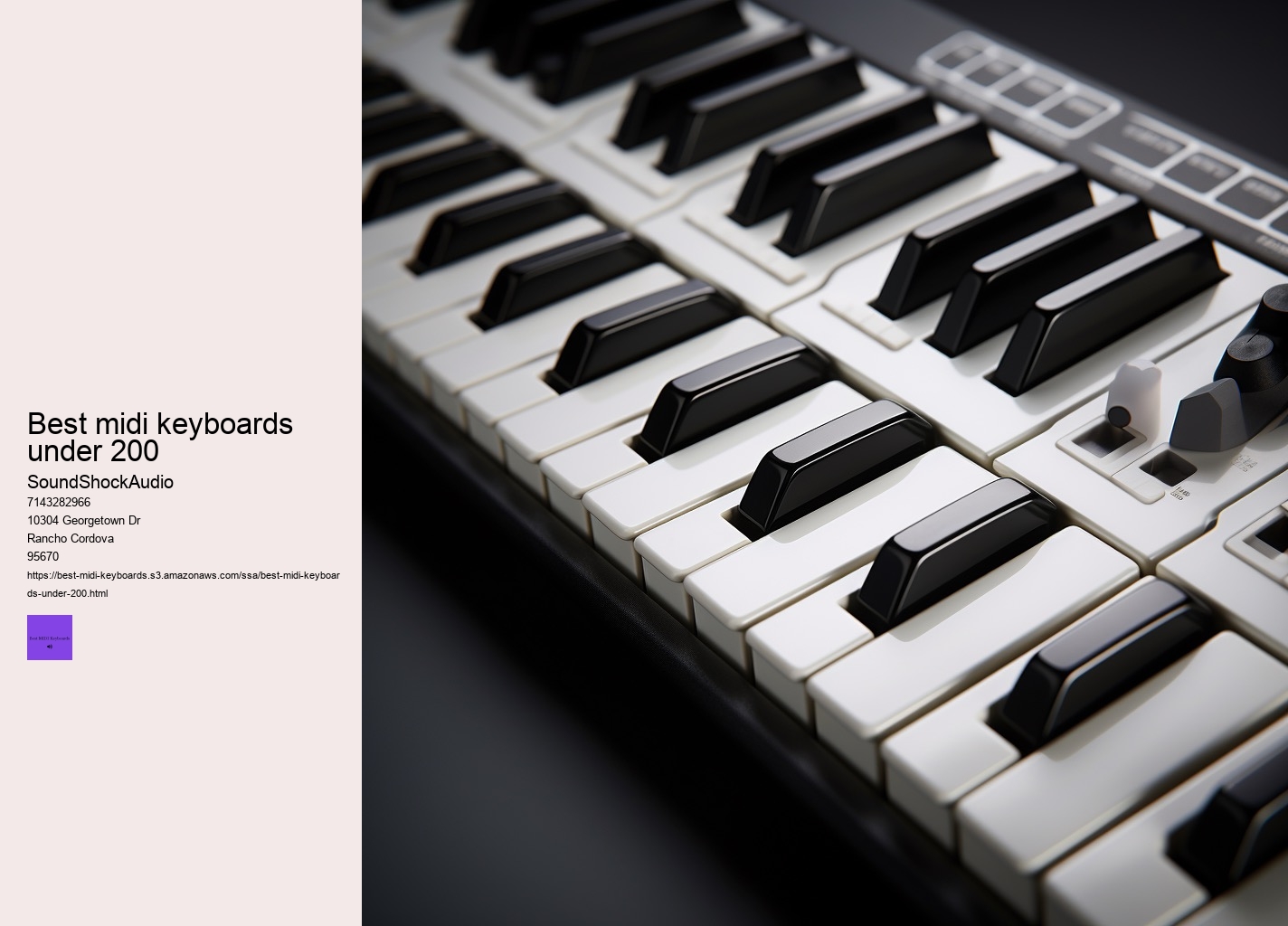 best midi keyboards under 200