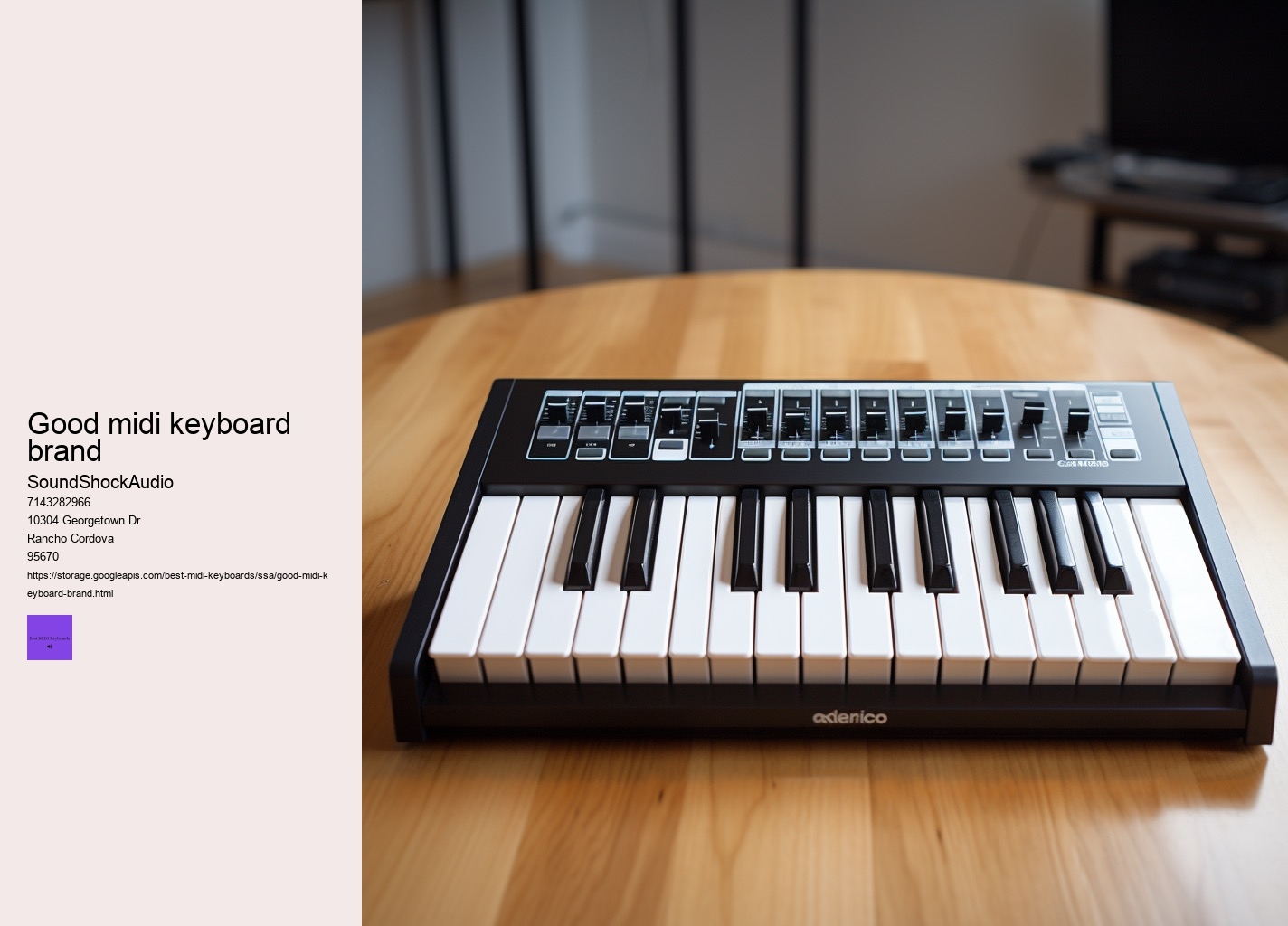 good midi keyboard brand